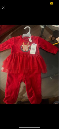 Brand new Baby Xmas sleepers ( 3 different  sizes )