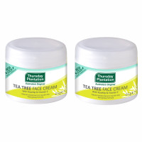 THURSDAY PLANTATION-TEA TREE FACE CREAM 65G X2 - NEW