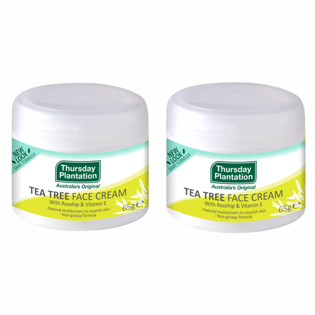 THURSDAY PLANTATION-TEA TREE FACE CREAM 65G X2 - NEW in Health & Special Needs in City of Toronto