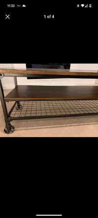 Large Solid wood costco TV stand or coffee table