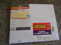 FANBOY MANGA & COMIC PAPER brand new