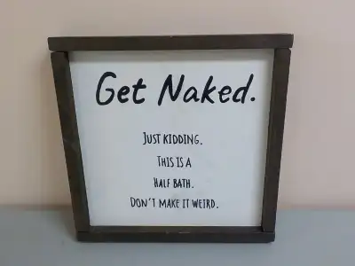 Novelty Sign, View more