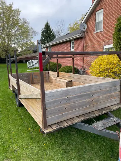 14’ x 7’ Utility Trailer. Newer tires, new taillights. No ownership. $1600