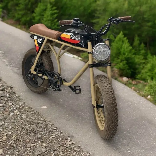 Michael Blast Outsider 4.1 Peddle Assist Bike in Road in London - Image 3