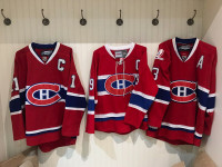 Maurice Richard Signed Habs White Jersey