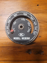 Thermomètre pour poële à bois ou cheminée 