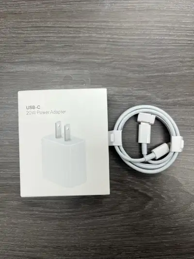 USB-C Adapter & Type-C to Lightning Cable Set **Fast Charging**, View more