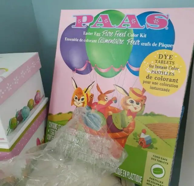 Big Easter bundle - basket, boxes, ribbon, runner - more!64601013070338124