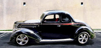 All Steel Body 1937 Ford 5 Window Coupe