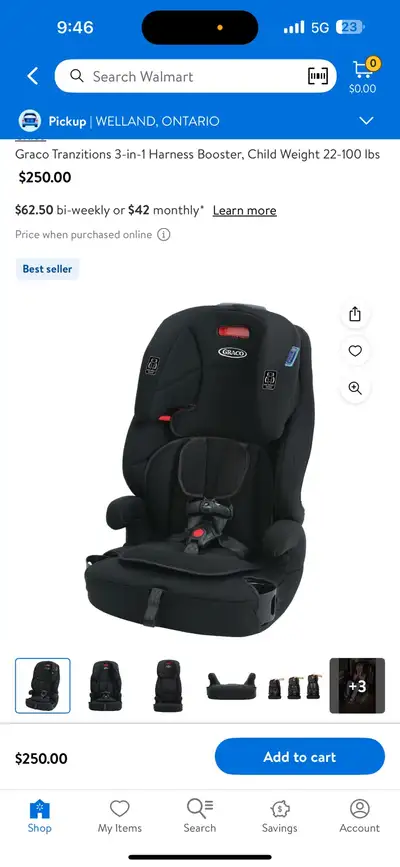 Graco Tranzitions Car Seat, View more