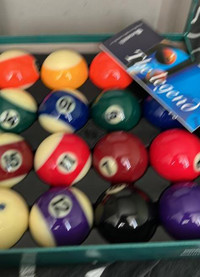 Aramith Premium Pool Balls 2 1/4 inch Billiard Balls (New Cond.)