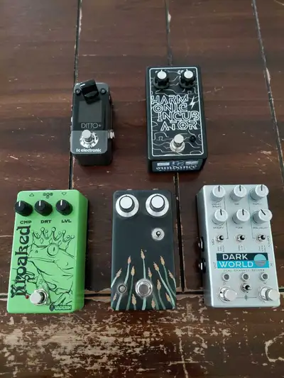 Assorted Guitar Pedals, View more