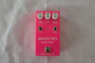 Pédale de Fuzz pour bass Maestro de Broughton, View more