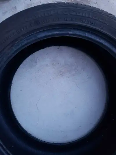 Continental ContiProContact tire, size 245/40 R18 97V. Used condition. * Tire Size: 245/40 R18 * Loa...