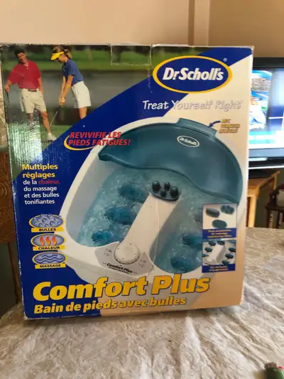 bain de pieds avec bulles, comfort plus dr scholls , View more