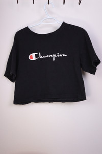 Champion Crop Top Tshirt Shirt Top Women's Small