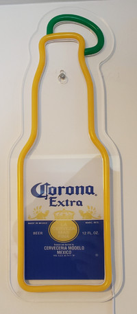Corona Extra Neon and Acrylic Bottle Sign - New