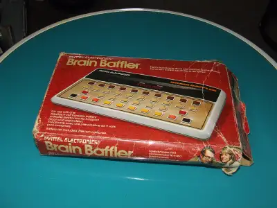 Mattel Electronics Brain Baffler Electronic Handheld Game - $20, View more