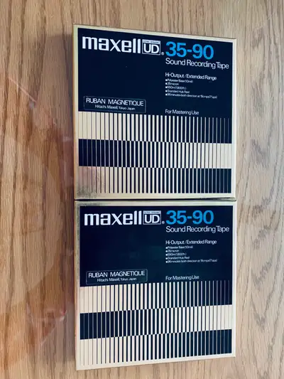 Maxell UD 35-90 Reel to Reel Tape 7”, View more