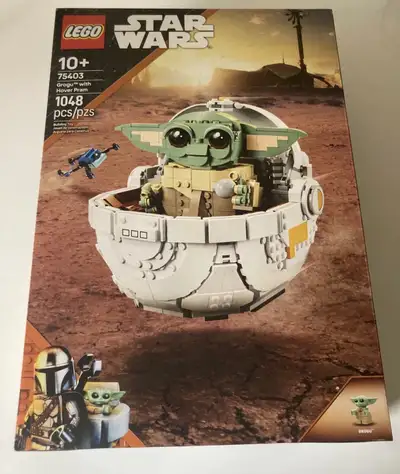 LEGO Star Wars 75403 Grogu with Hover Pram, View more