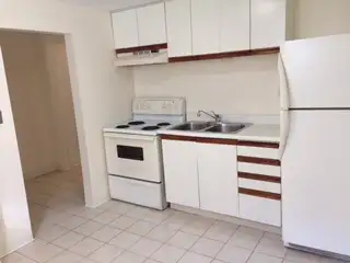 Bright, spacious 1 Bedroom apartment on a beautiful, quiet residential street with eat-in kitchen, f...