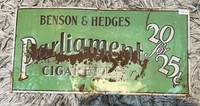 Benson & Hedges Parliament Cigarette Sign