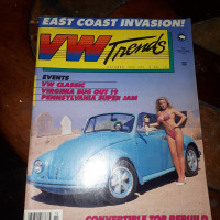 VW Trends Volkswagen Magazine, Oct , Dec  1989 and Jan 1990
