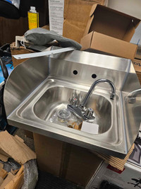 New 16 inch wall mount sink! Save$$