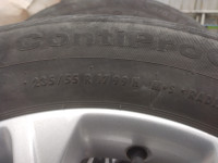 4 TIRES ALL SEASONS ON ALLOY RIMS FOR SALE