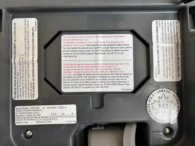 Graco TurboBooster LX Highback Booster Seat (2029 expiry) in Strollers, Carriers & Car Seats in Edmonton - Image 11