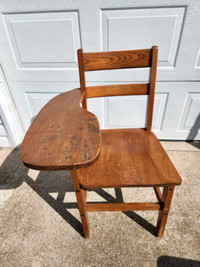 Vintage school desk chair 