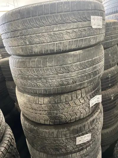 Treadz used tires 40 burwell rd 519-207-tire(8473) selling set of 205-55-16 general all season tires...