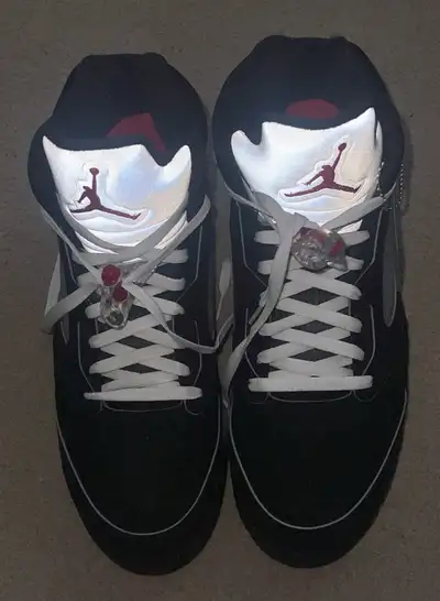 Air Jordan 5 Black Metallic Reimagined Size 14 - Like New, View more