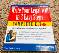 Write Your Legal Will in 3 Easy Steps - CAN: Everything you nee