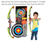 Kids Sprinkler New $10 Archery Kids Set New $20 