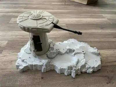 Vintage Star Wars Hoth battle, View more