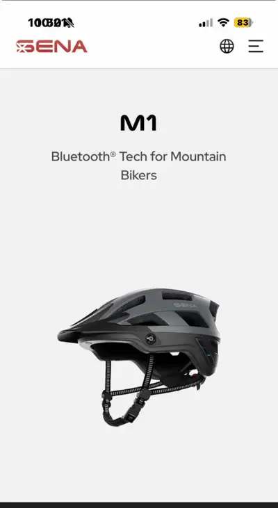 Sena Helmet M1 Mountain Bike with come system, View more