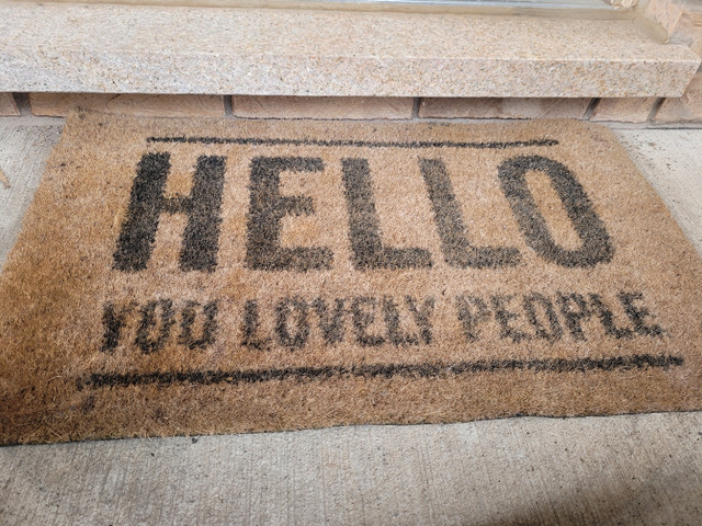Welcome mat/carpet in Patio & Garden Furniture in Hamilton