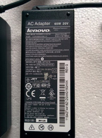 GENUINE Original Lenovo AC Adpater Charger 20V 65 watt