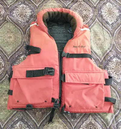 Xlarge Buoy-o-Boy 953 Water Sport Vest life jacket. Suitable for 90lbs (41kg) and up. In good condit...