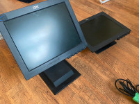 15" IBM monitor x 2 - $5 each