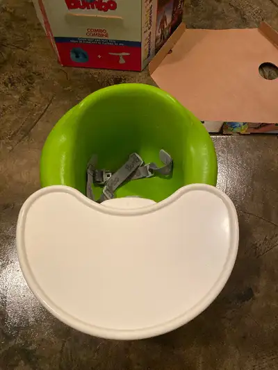 Bumbo Baby Floor Seat With Harness & Tray Table, View more
