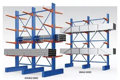 KW MATERIALS HANDLING IS ONTARIO'S SOURCE FOR CANTILEVER RACKING. WE STOCK CANTILEVER RACKS FOR IMME...