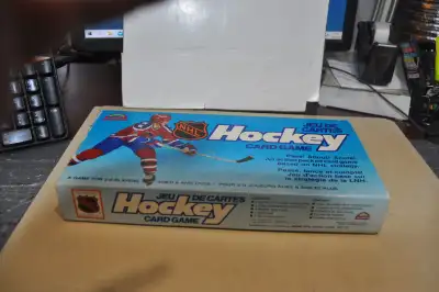 1985 jeu de cartes hockey card game nhl quebec nordiques montrea, View more