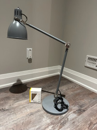 Desk Lamp and Extra Bulb - Ikea - Like Brand New