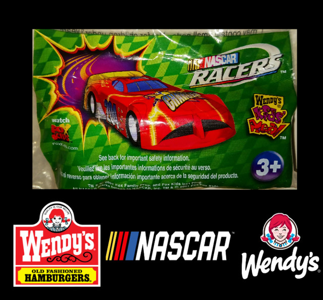 Free 2001 NASCAR Wendy's Kids Meal car with Hot Wheels purchase in Arts & Collectibles in Hamilton