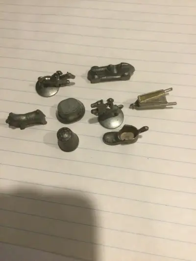 Monopoly Pieces Metal, View more