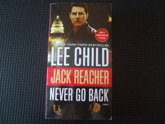 Never Go Back by Lee Child in Fiction in Cambridge