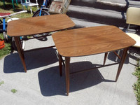 Tables Basse de Salon en Bois Design Mid-Century Vintage