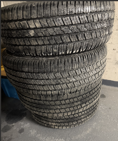 4 Goodyear tires 275/60R/20 for sale. Were $200 each, all 4 for $225.